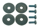 Line Up The Bolts And Washer To Make A Pretty Pattern