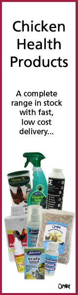 A complete range of chicken health products with fast, low cost delivery.