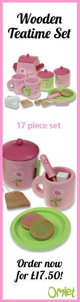 Wooden Teatime Set