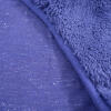 Close up of blue blanket