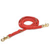 Cloud7 Luxury Leather Dog Leash Lead Cherry Red