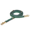 Cloud7 Leather Luxury Dog Lead Leash Park Green