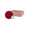 Bolster Cat Bed Cover Only - Small - Merlot Red