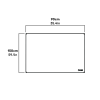 Clear Cover for Chicken Run - 1.5m x 0.9m Dimensions (810.0111)