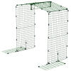 Extension for Zippi Rabbit Run with Roof and Skirt - Double Height