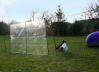 Clear Wind Break on Omlet Fencing
