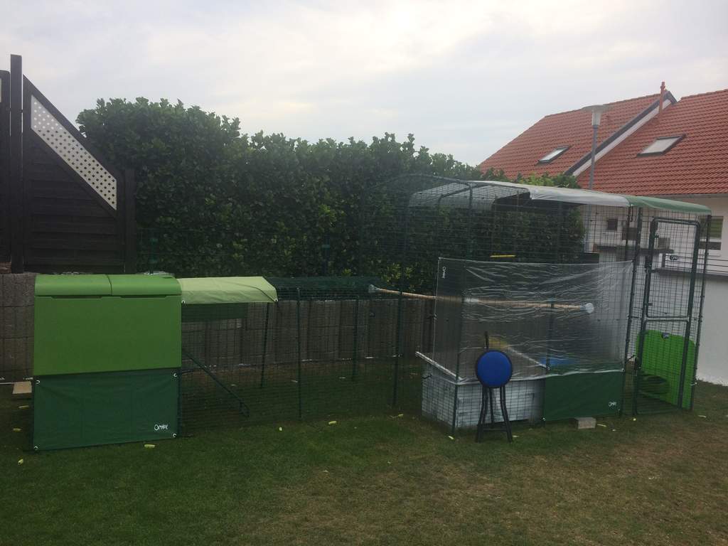 Eglu Cube Mk2 1m Run Extension Chicken Runs Chicken Netting 