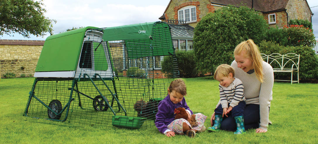 The Eglu Go UP Chicken Coop makes chicken keeping easy and fun for all ...