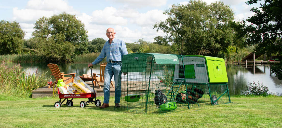 Large Eglu Cube Chicken Coops and Runs Easy to Clean Safe Hen House