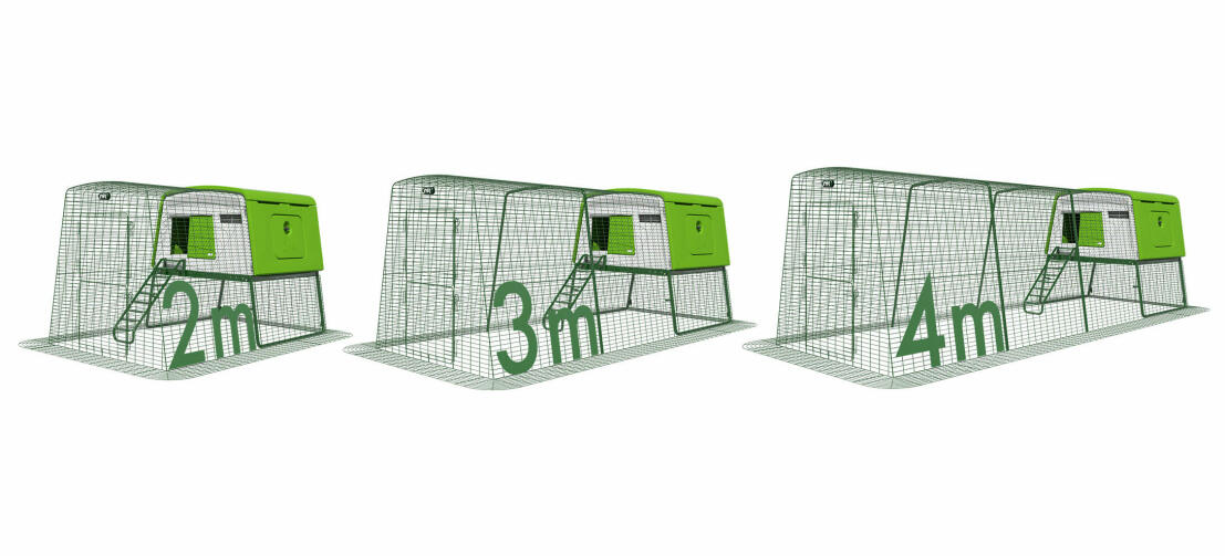 Large Eglu Cube Chicken Coop with Runs Omlet