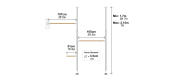 PoleTree Chicken Perch System Dimensions