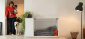 Fido Nook luxury dog crate complements modern and traditional interiors