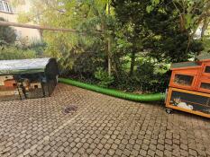 Omlet Zippi Tunnel Connecting Rabbit Hutch and Run