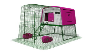 Eglu Cube Chicken Coop with Run (2m) - Purple