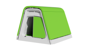 Eglu Go Guinea Pig Hutch with Accessories - Leaf Green