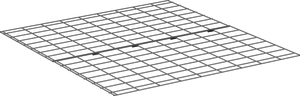 Underfloor Mesh for Eglu Classic Run Extension A