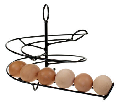 Egg Skelter 24 - Black for Medium to Large Eggs