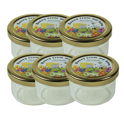 Honey Jars & Labels - Pack of 6 | Honey Filtration and Storage | Bee Hives, Beekeeping Suits and ...
