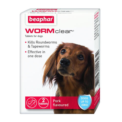 Beaphar Wormclear Treatment for Dogs up to 20kg