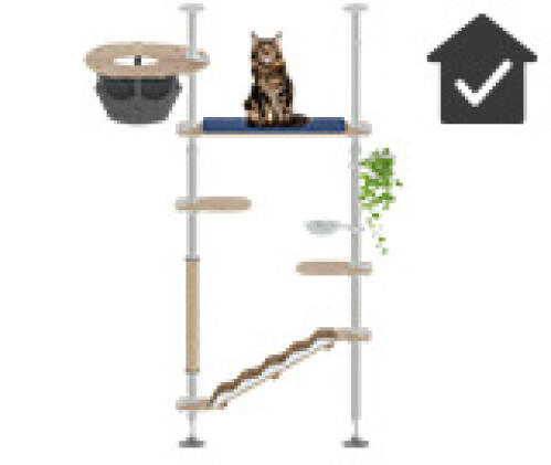 floor to ceiling customisable indoor cat tree