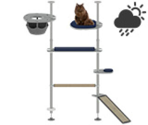 The Freestyle Outdoor Cat Tree from Omlet is the customisable cat climbing frame that you and your cat have been waiting for! Find out more.