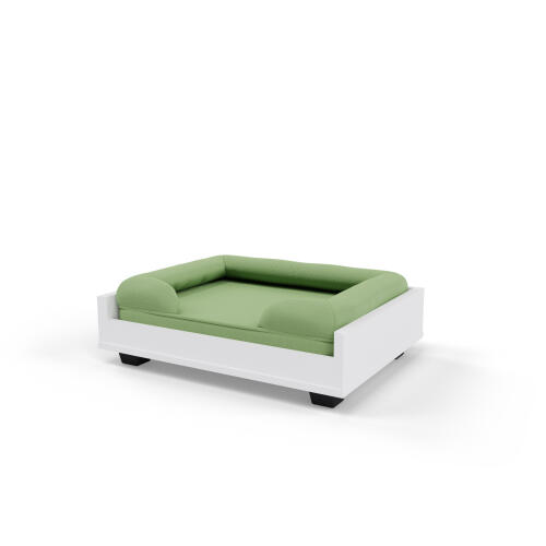 Fido Dog Sofa Frame 24 with Bolster Dog Bed Matcha Green