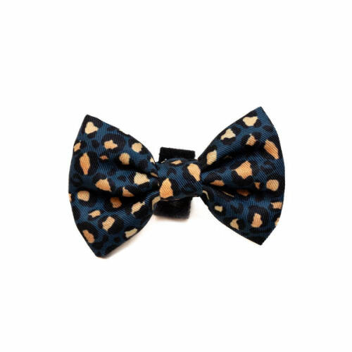 Funk the Dog Bow Tie | Leopard Green & Gold