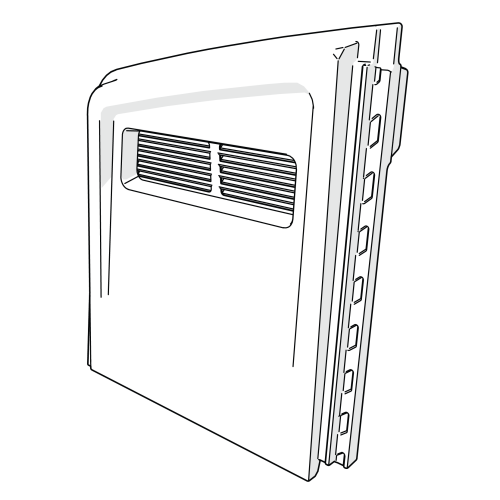 Back Panel Left Assembly (114.0036)