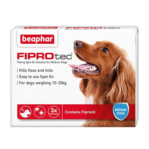 Fiprotec Spot On Flea & Tick Treatment for Medium Dogs