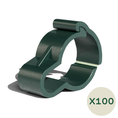 100 Mighty Run Tube Clips D