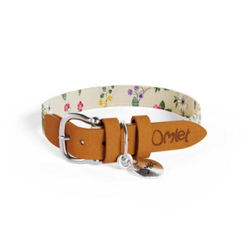 Medium Morning Meadow Designer Dog Collar