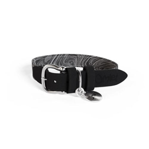 Omlet Small Dog Collar Contour Grey