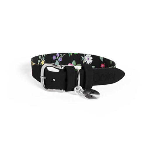 Omlet Small Dog Collar Midnight Meadow