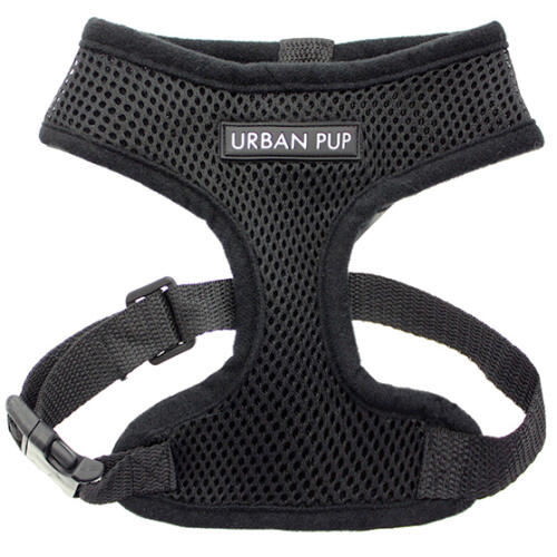 Urban Pup Jet Black Dog Harness