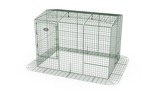 Zippi Guinea Pig Run with Roof and Skirt - Double Height High