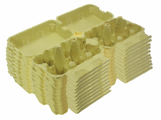 Yellow Egg Boxes