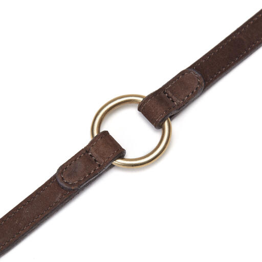 Cloud7 Luxury Leather Dog Leash Lead Mocca