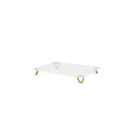 Dog Bed Frame Gold Gold Hairpin Feet