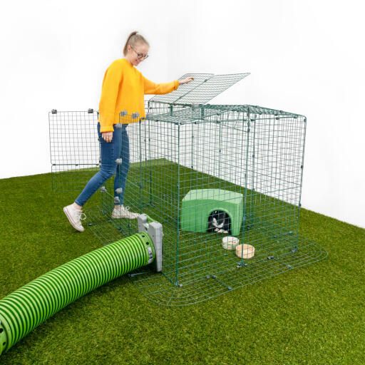 Zippi Rabbit Shelter Green