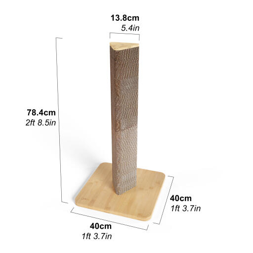 Cat scratching shop post tall