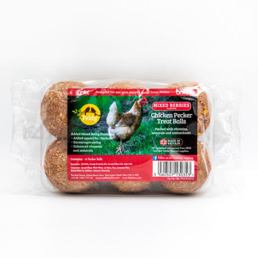 Mixed pack of Chicken Pecker Treat Balls