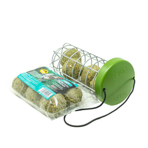 Bag of 6 chicken pecker balls seaweed flavour perfect for the caddi treat holder