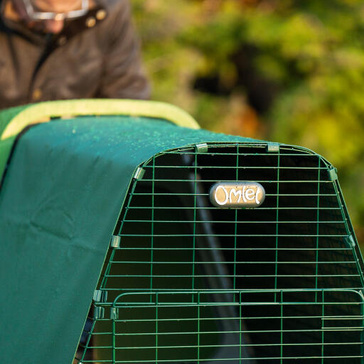 Heavy duty run cover for eglu go up chicken coop