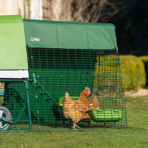 Heavy duty run cover for eglu go up chicken coop