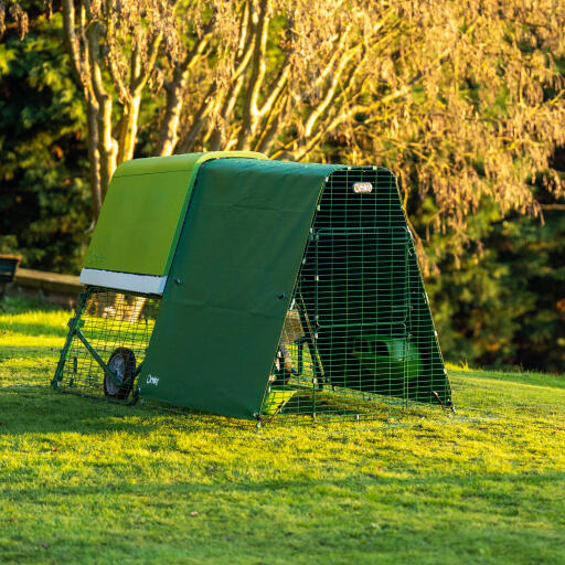 Heavy duty run cover for eglu go up chicken coop