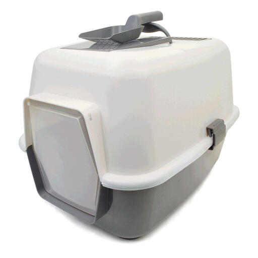 Enclosed Cat Loo With Door & Scoop