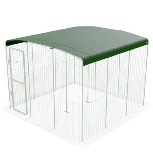 Heavy Duty Chicken Run Cover For Walk In Run 3x3