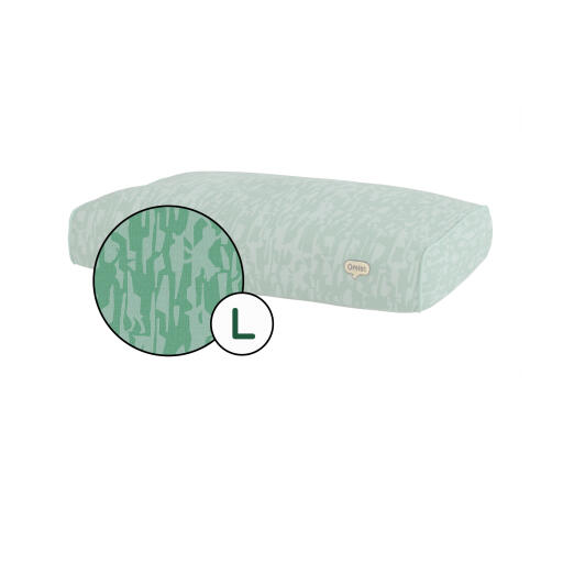 Cushion Dog Bed Cover Only Large - Grassland Gallop