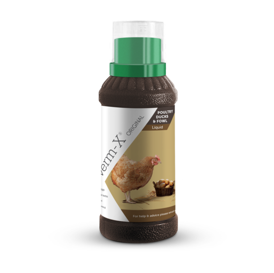 VermX Herbal Liquid for Chickens 250ml Vitamins & Tonics for Chickens