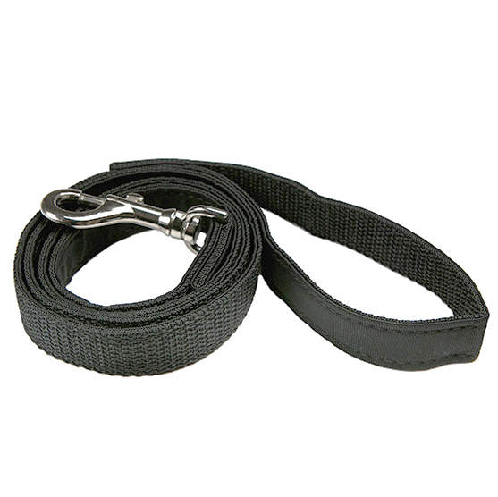 Black dog collar and lead Clearance
